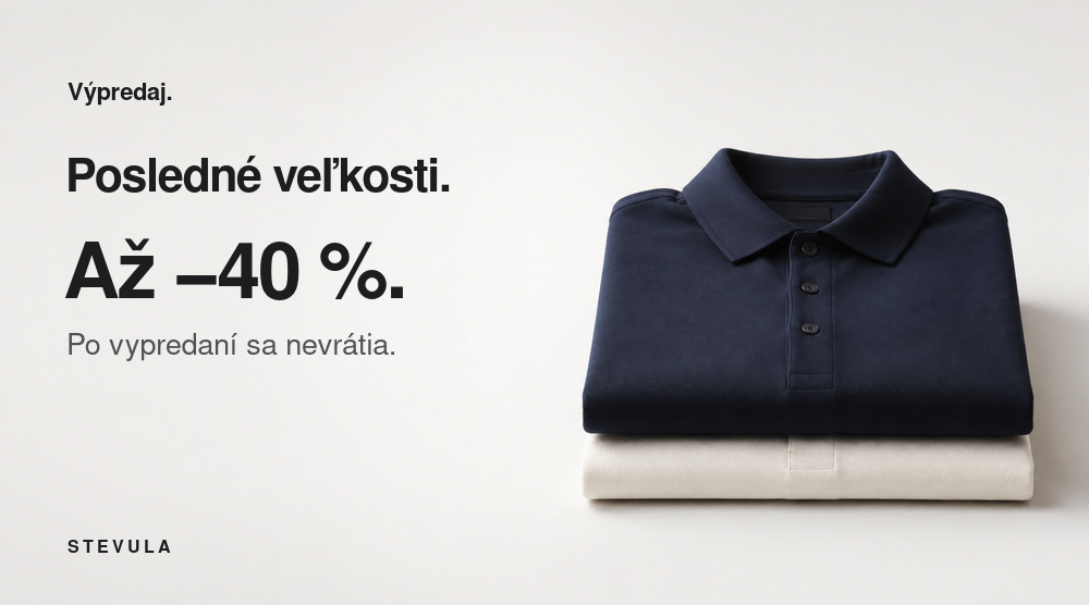 Letný výpredaj pánskeho oblečenia